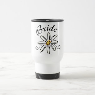 Mug De Voyage Mariée de fleurs