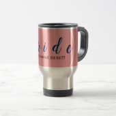 Mug De Voyage Mariée tendance été Mode création personnelle cade (Devant droit)