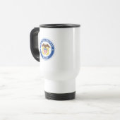 Mug De Voyage Marine américaine | Officier Crest (Devant gauche)