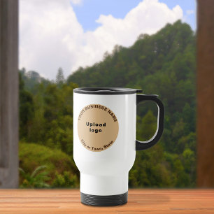 Mug De Voyage Marque commerciale Brown légère sur Mug Voyage