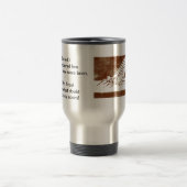 Mug De Voyage "Mars Brown - Truite brute" Mouche de pêche à la m (Centre)