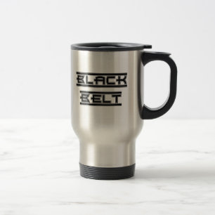 Mug De Voyage Martial Arts Bold Black Belt