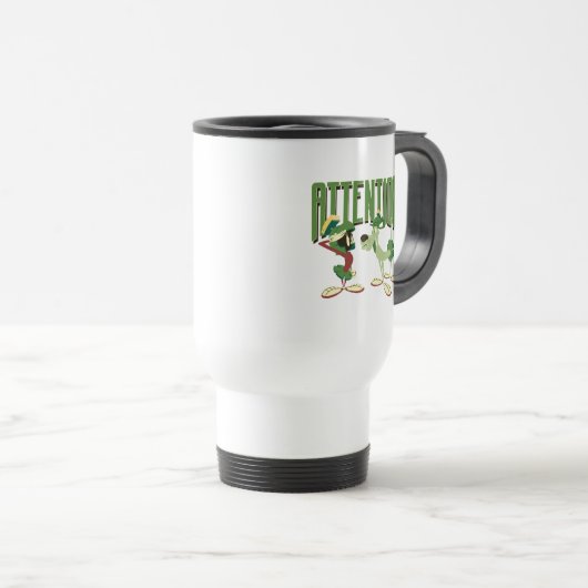 Mug De Voyage MARVIN THE MARTIAN™ & K-9 "Attention" (Devant droit)