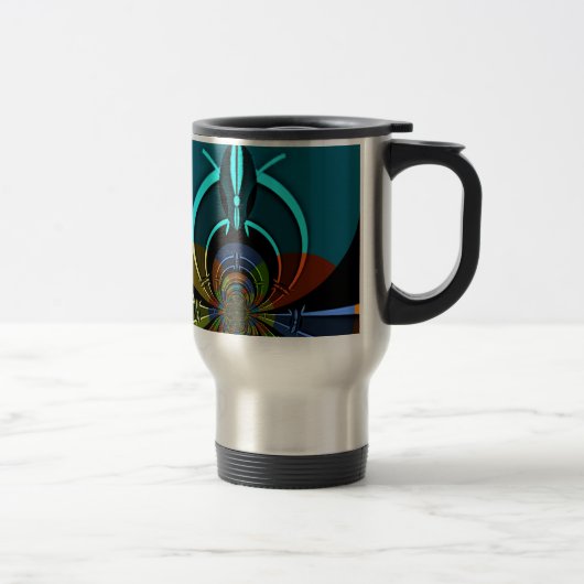 Mug De Voyage Masaï couleurs Hakuna Matata (Droit)