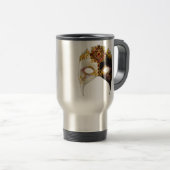 Mug De Voyage Masque vénitien : Bijou rubis (Devant droit)