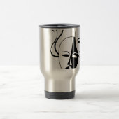 Mug De Voyage Masques de théâtre (Centre)