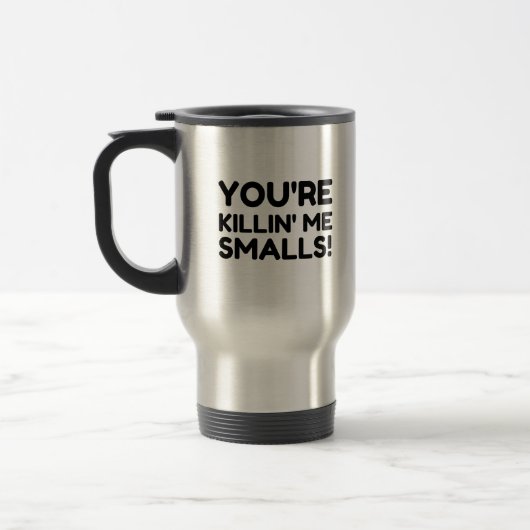 MUG DE VOYAGE M'ASSASSINER LES PETITS (Gauche)