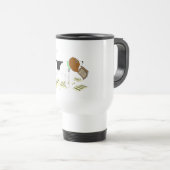 Mug De Voyage Mastication du beagle (Devant droit)