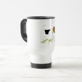Mug De Voyage Mastication du beagle (Devant gauche)