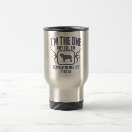 Mug De Voyage Mastiff napolitain (Centre)