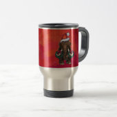 Mug De Voyage Mastodon de vacances mignonnes (Devant droit)
