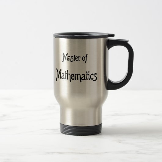 Mug De Voyage Mathématiques (Droit)