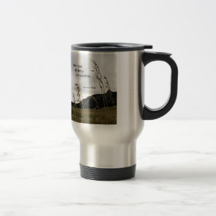 Mug De Voyage Matthieu 19:26 Avec Dieu, tout est possible