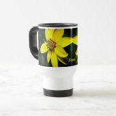 Mug De Voyage Maximilian Fleur de tournesol Personnalisé (Devant gauche)