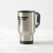 Mug De Voyage maythecoursebewithyou (Devant droit)