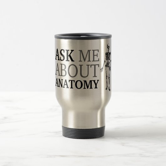 Mug De Voyage Me demander sur Anatomie (Centre)