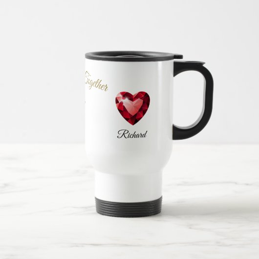 Mug De Voyage Meaningful Gift for her – Elegant Love (Droite)