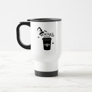 Mug De Voyage Méchant sans chapeau de sorcière noir drôle et mig