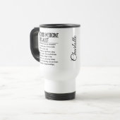 Mug De Voyage Médecine du sport (Devant gauche)