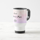 Mug De Voyage Méditation Maman design Voyage Mug (Devant droit)
