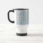 Mug De Voyage Mediterranean Tiles, Moroccan, Majolica, Azulejo (Gauche)
