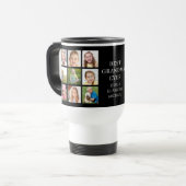Mug De Voyage Meilleur collage photo de grand-mère (Devant gauche)