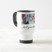 Mug De Voyage Meilleur Collage photo de grand-mère Ever 3 (Devant gauche)