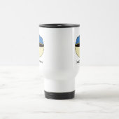 Mug De Voyage Meilleur flic fait sur commande jamais (Centre)