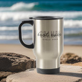 Mug De Voyage Meilleur Grampa depuis 20XX Moderne Simple Preppy