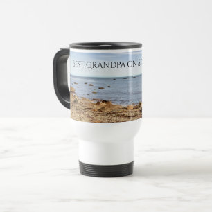 Mug De Voyage Meilleur grand-père Photo de l'océan Atlantique Sh