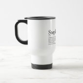 Mug De Voyage Meilleur jamais Stepgirl Définition Fun (Gauche)