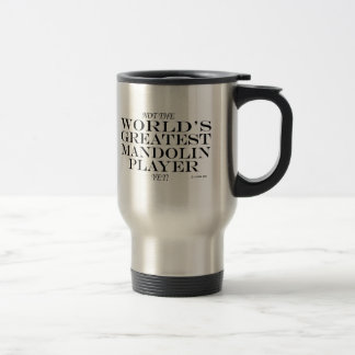 Mug De Voyage Meilleur Joueur Mandolin Mais Voyage Musique