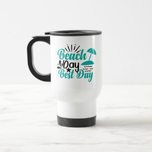 Mug De Voyage Meilleur Jour De Plage-68634
