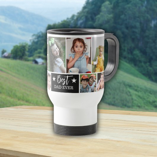 Mug De Voyage Meilleur Papa A Jamais Créé Votre Propre Collage P