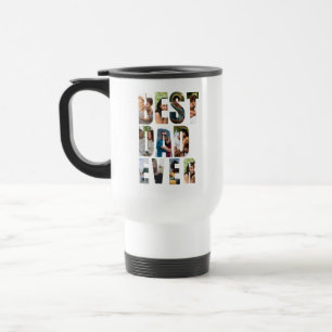 Mug De Voyage Meilleur Papa du Monde Modèle de maquette de col