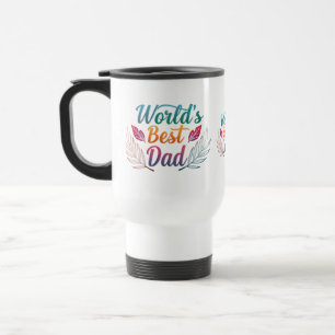 Mug De Voyage Meilleur papa du monde Voyage / Mug Commuter - 11