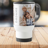 Mug De Voyage Meilleur Papa Jamais Cool Moderne Stitch Photo per