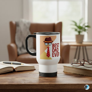 Mug De Voyage Meilleur papa jamais, Fête des pères spéciale mini