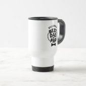 Mug De Voyage Meilleur papa par Par Funny Fête des pères cadeau (Devant droit)