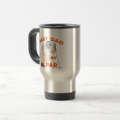 Mug De Voyage Meilleur papa par rapport (Devant gauche)