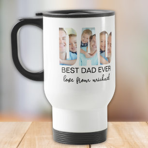 Mug De Voyage Meilleur Papa Personnalisé