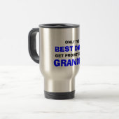 Mug De Voyage Meilleur papy (Devant gauche)
