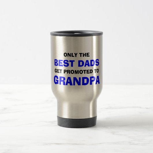 Mug De Voyage Meilleur papy (Centre)