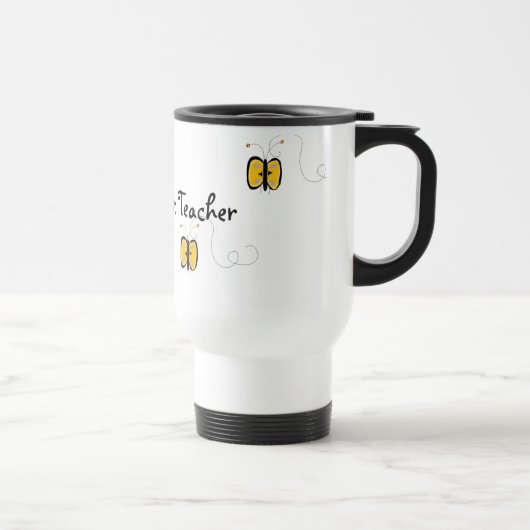 Mug De Voyage Meilleur Professeur du Monde (Droite)