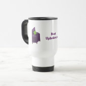 Mug De Voyage Meilleur Upholsterer (Devant gauche)