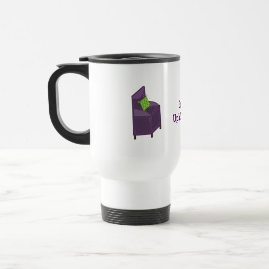 Mug De Voyage Meilleur Upholsterer (Gauche)