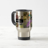 Mug De Voyage Meilleure grand-mère jamais Custom Photo collage (Devant gauche)