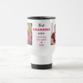 Mug De Voyage Meilleure grand-mère jamais vous aimer Plus 2 Phot (Centre)