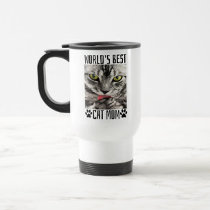 Mug De Voyage Meilleure maman de chat du monde
