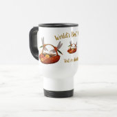 Mug De Voyage Meilleure maman Dragonflies Panier à fleurs Person (Devant gauche)